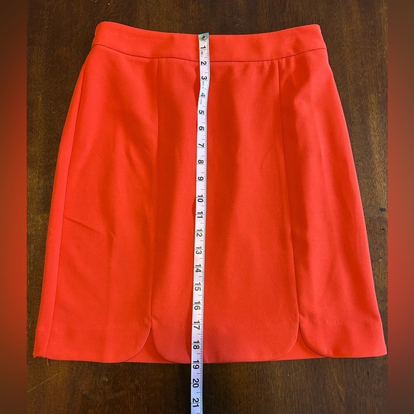 Skies Are Blue Red Tulip Hem Pull On Skirt - Picture 6 of 8